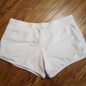 White Danskin cotton shorts